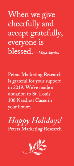 Happy Holidays from Peters Marketing Research